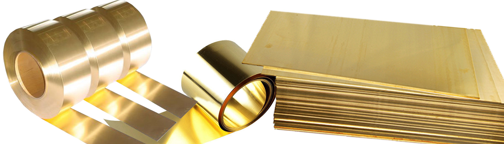 Brass Strips Coils Rolls or Plates Sheets