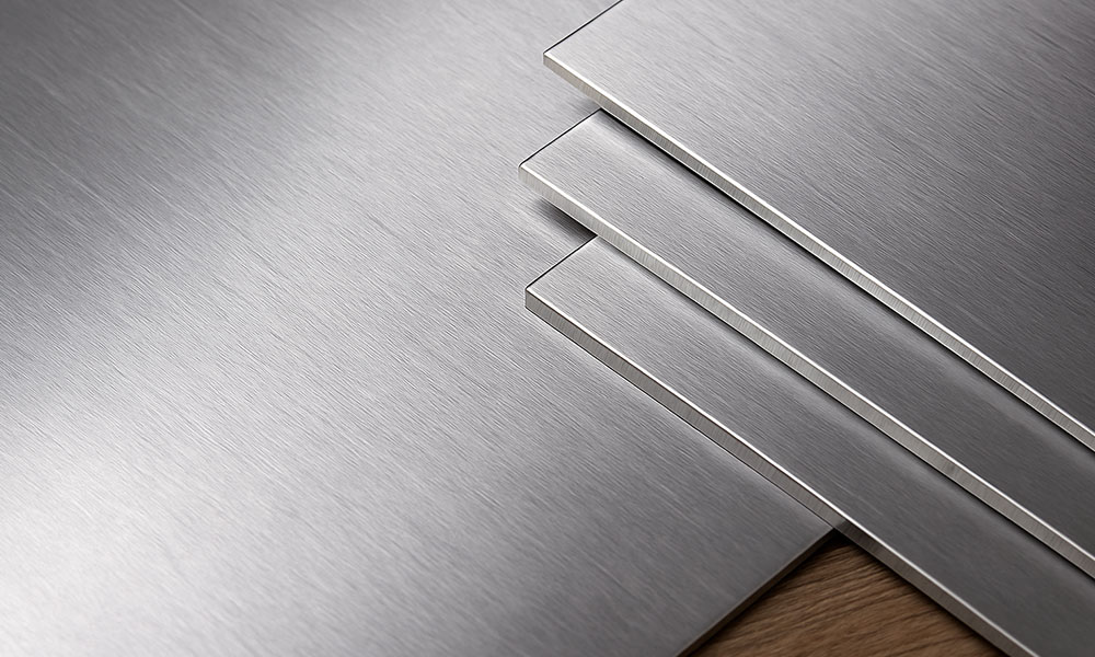 No. 3 Stainless Steel Surface Finish
